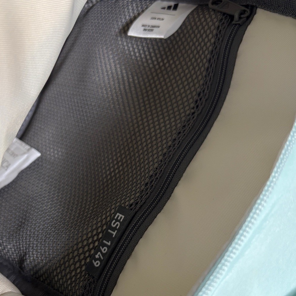 Adidas "Must Have Mini Backpack" in Mint Green w/Coin Purse 10.5" GIft NEW - Picture 7 of 7
